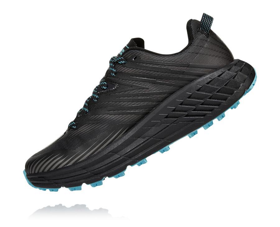 Hoka One One Trail Schoenen Dames - Speedgoat 4 Gore-Tex - Zwart - CG1567823